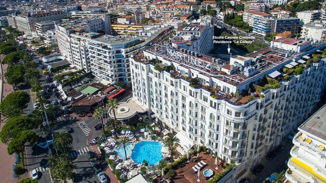 Studio Cannes Croisette Martinez Apartment Exterior foto